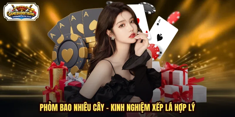 Phỏm bao nhiêu cây - kinh nghiệm xếp lá hợp lý